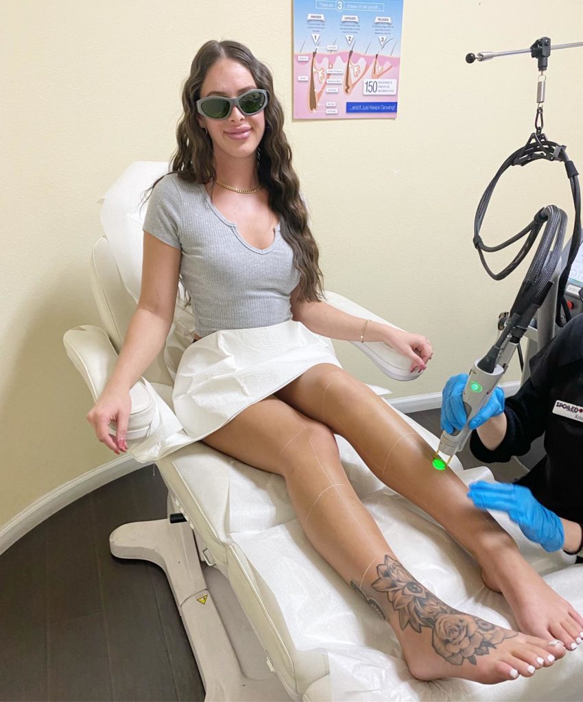 Women Laser Hair Removal For the legs