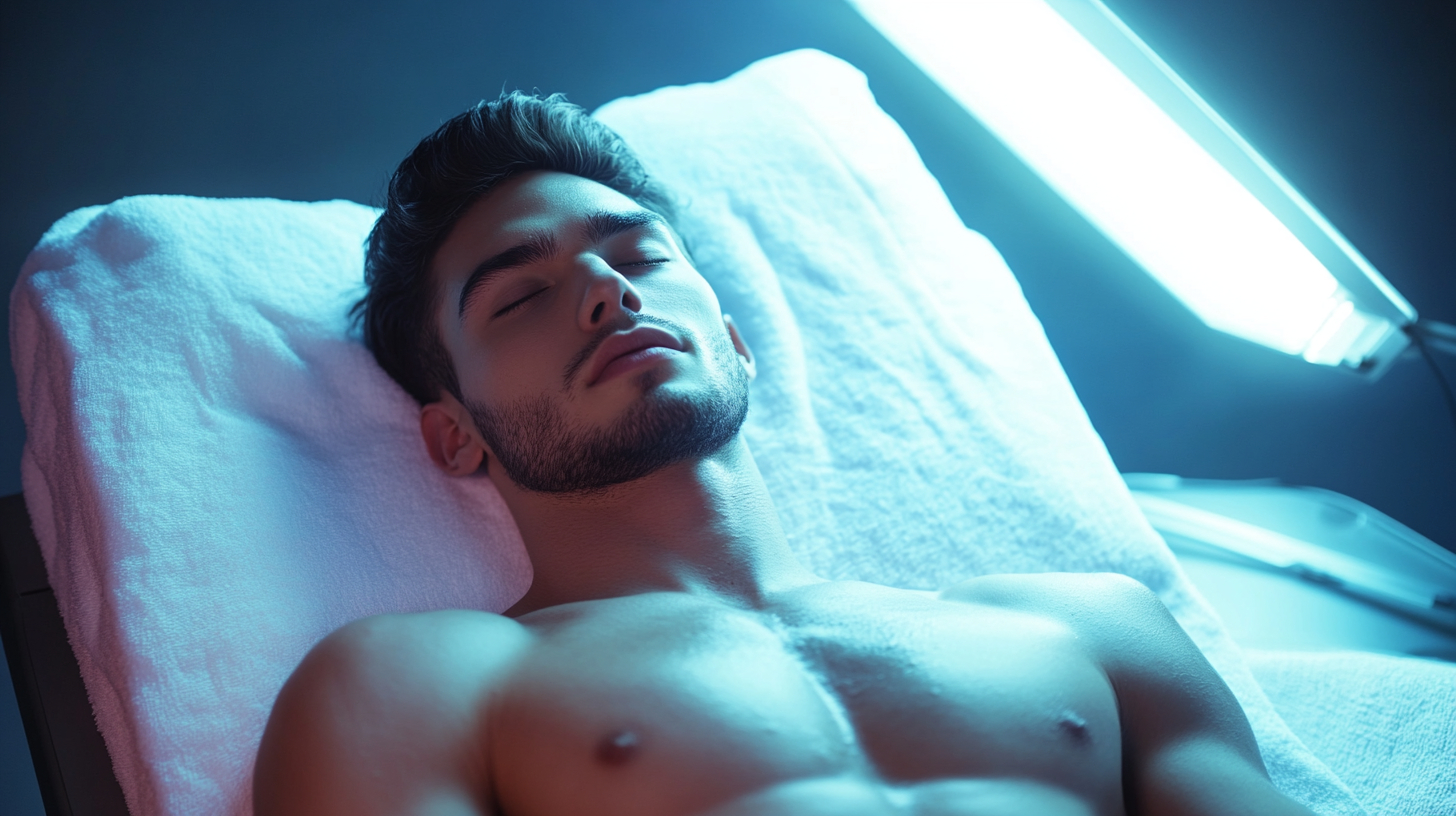 Laser hair removal for men